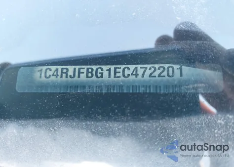 2014 Jeep Grand Cherokee Limited z USA, uszkodzony, nr VIN 1C4RJFBG1EC472201